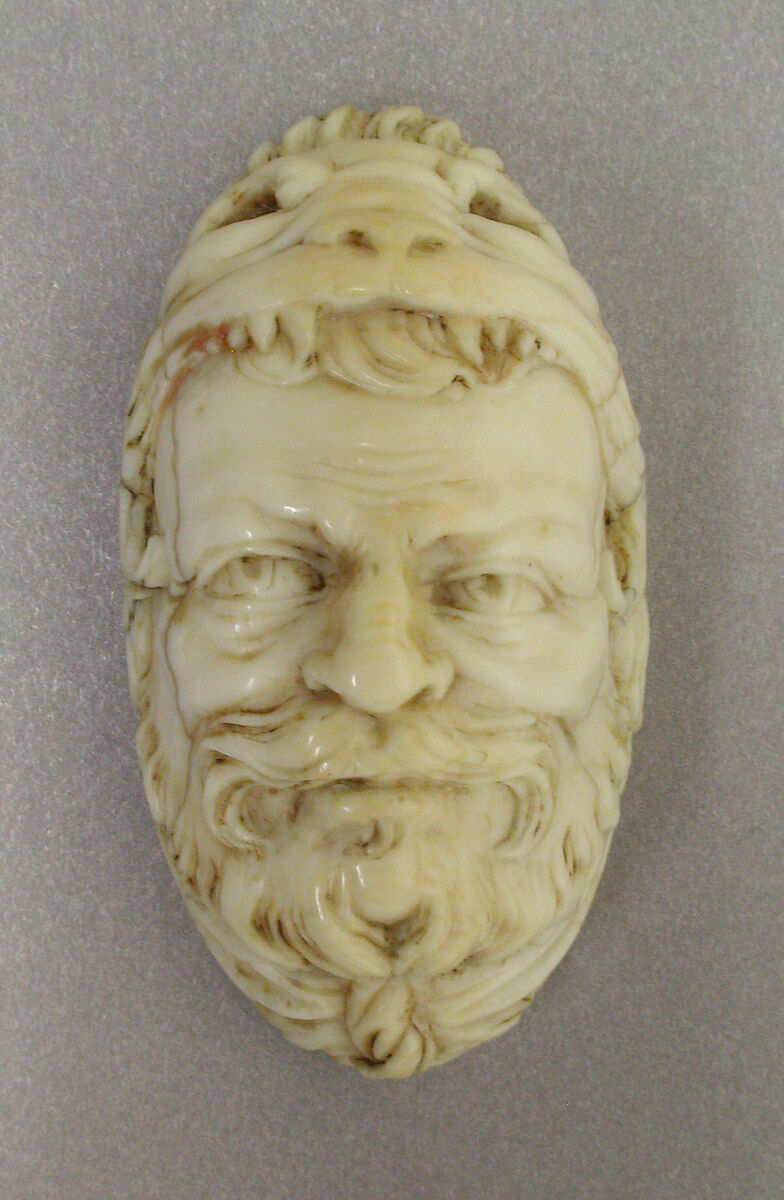 Head of Hercules, Ivory, German or Netherlandish 