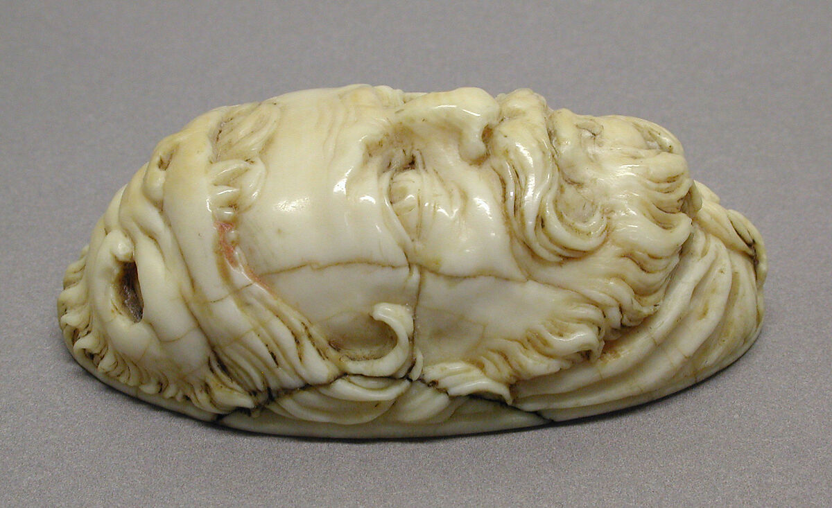 Head of Hercules, Ivory, German or Netherlandish