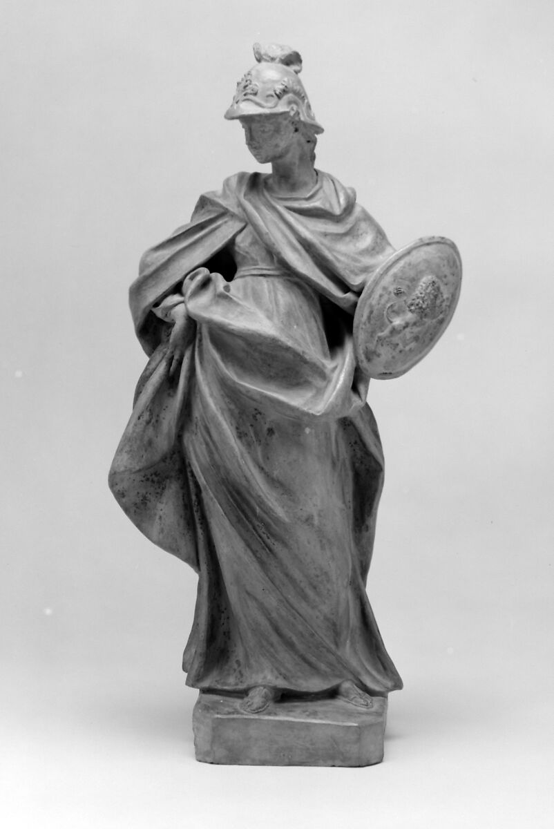 Fortitude, Circle of Angelo Piò (Italian, 1690–1770), Terracotta, Italian, Bologna 