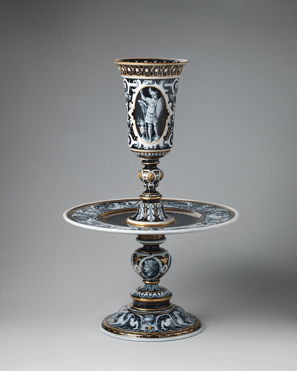 Centerpiece, Minton(s) (British, Stoke-on-Trent, 1793–present), Porcelain, enameled and gilt, British, Stoke-on-Trent, Staffordshire 