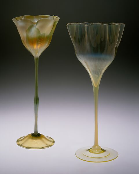 Vase, James Powell and Sons, “Straw opal” glass, British, London