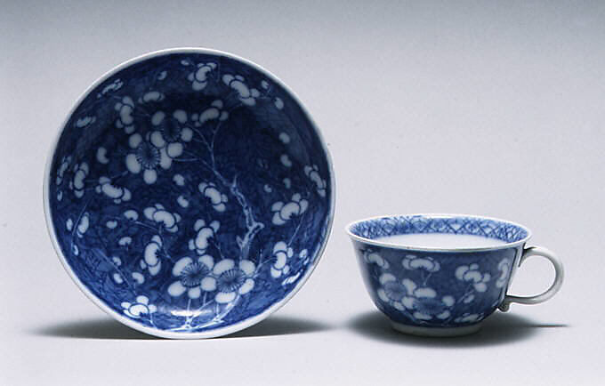 Cup and saucer, Meissen Manufactory (German, 1710–present), Hard-paste porcelain, German, Meissen 