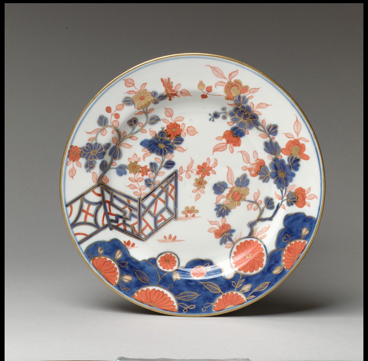 Plate, Imperial Porcelain Manufactory  (Vienna, 1744–1864), Hard-paste porcelain, Austrian, Vienna 