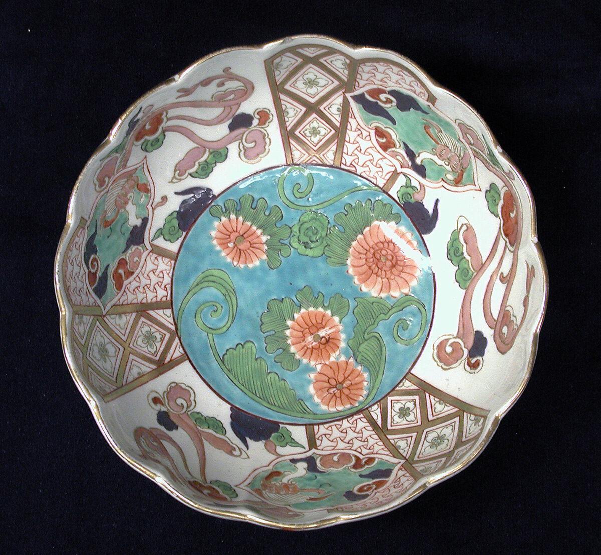 Bowl, Worcester factory (British, 1751–2008), Soft-paste porcelain, British, Worcester