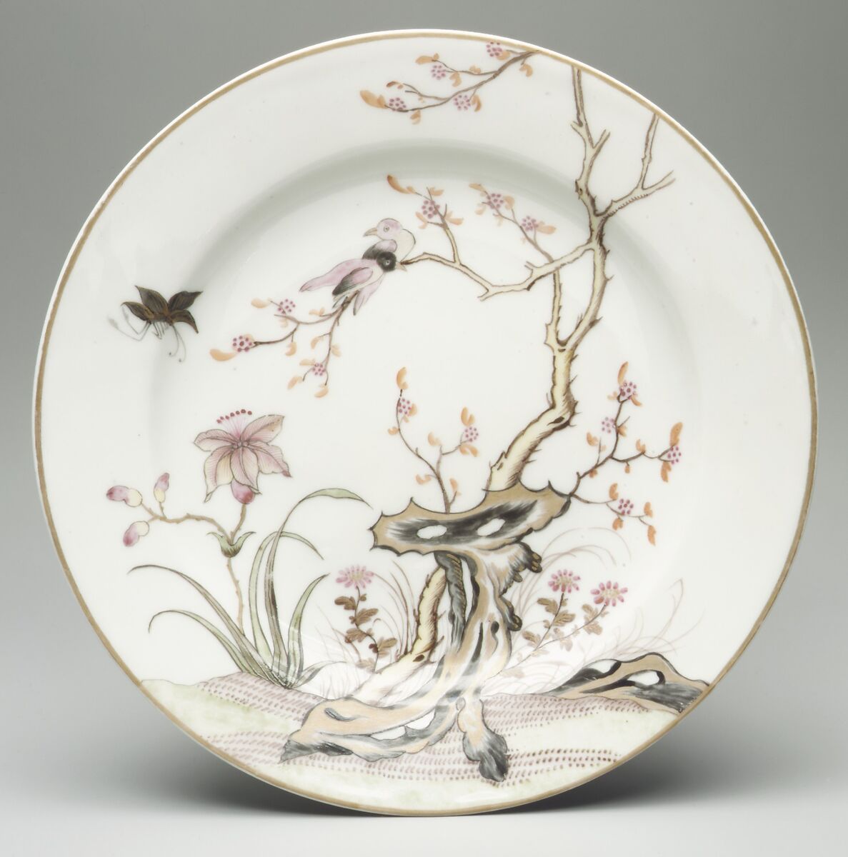 Plate, Zurich Pottery and Porcelain Factory (Swiss, founded 1763), Hard-paste porcelain, Swiss, Zurich 