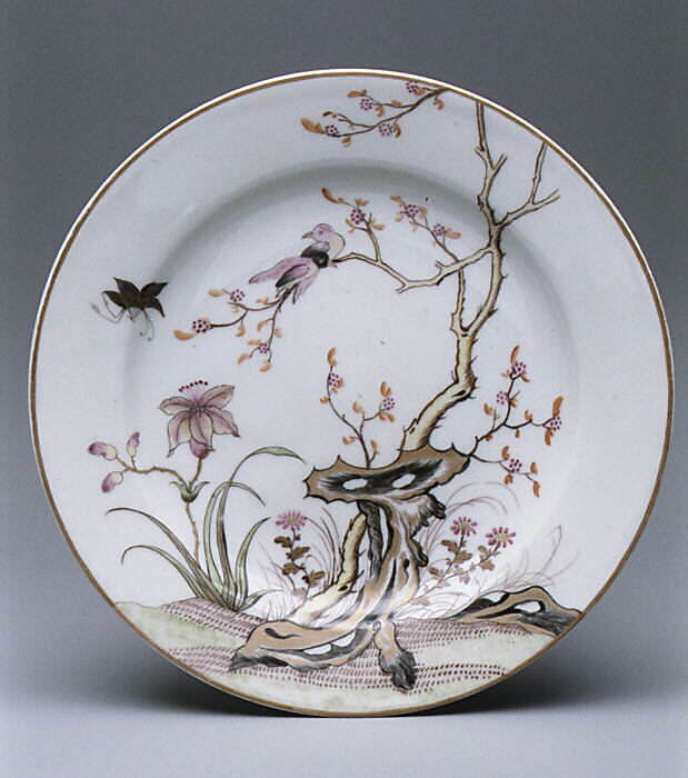 Plate, Zurich Pottery and Porcelain Factory (Swiss, founded 1763), Hard-paste porcelain, Swiss, Zurich
