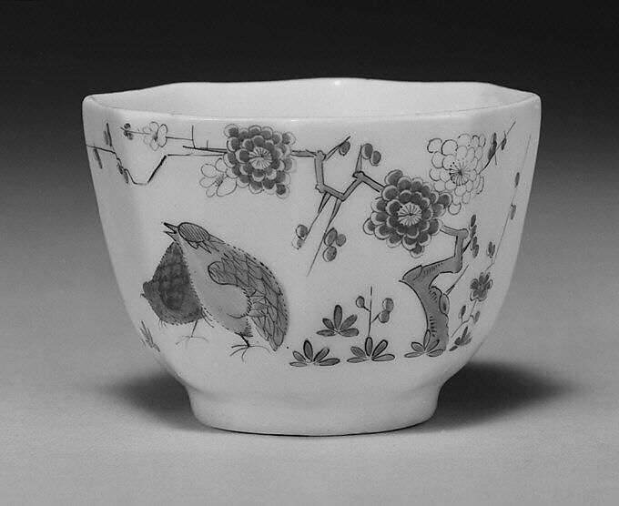 Cup, Chelsea Porcelain Manufactory (British, 1744–1784), Soft-paste porcelain, British, Chelsea 