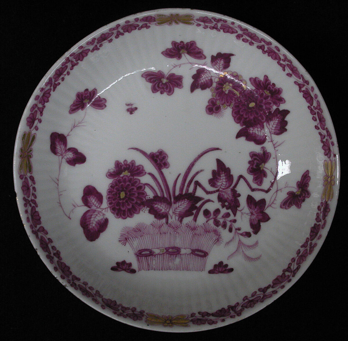 Saucer, Royal Porcelain Manufactory, Berlin (German, founded 1763), Hard-paste porcelain, German, Berlin 