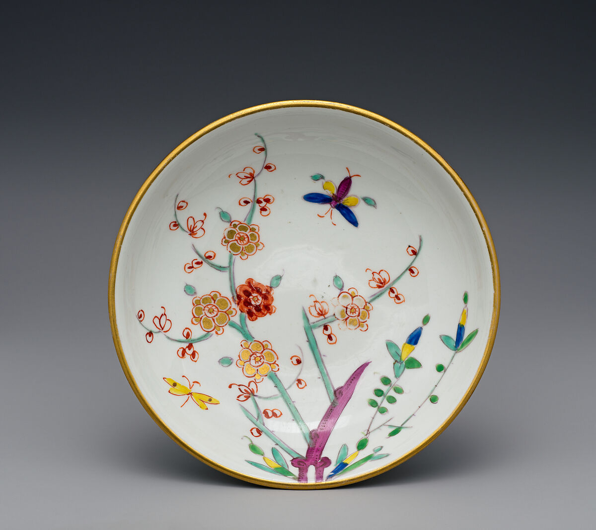 Cup and saucer, Imperial Porcelain Manufactory  (Vienna, 1744–1864), Hard-paste porcelain, Austrian, Vienna