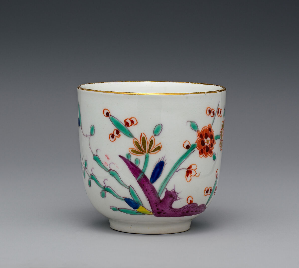 Cup and saucer, Imperial Porcelain Manufactory  (Vienna, 1744–1864), Hard-paste porcelain, Austrian, Vienna