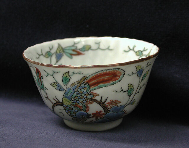 Teabowl and saucer
