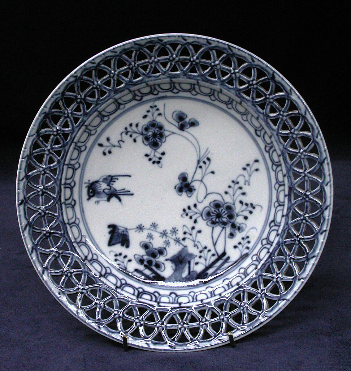 Dessert plate, Fürstenberg Porcelain Manufactory (German, founded 1747), Hard-paste porcelain, German, Fürstenberg 
