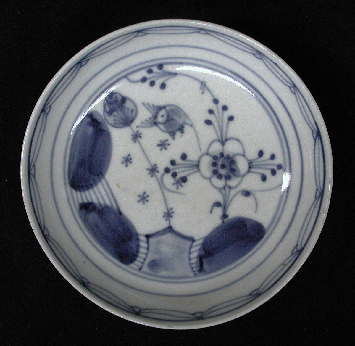 Cup and saucer (assembled), Giesshübel, Hard-paste porcelain, Bohemian