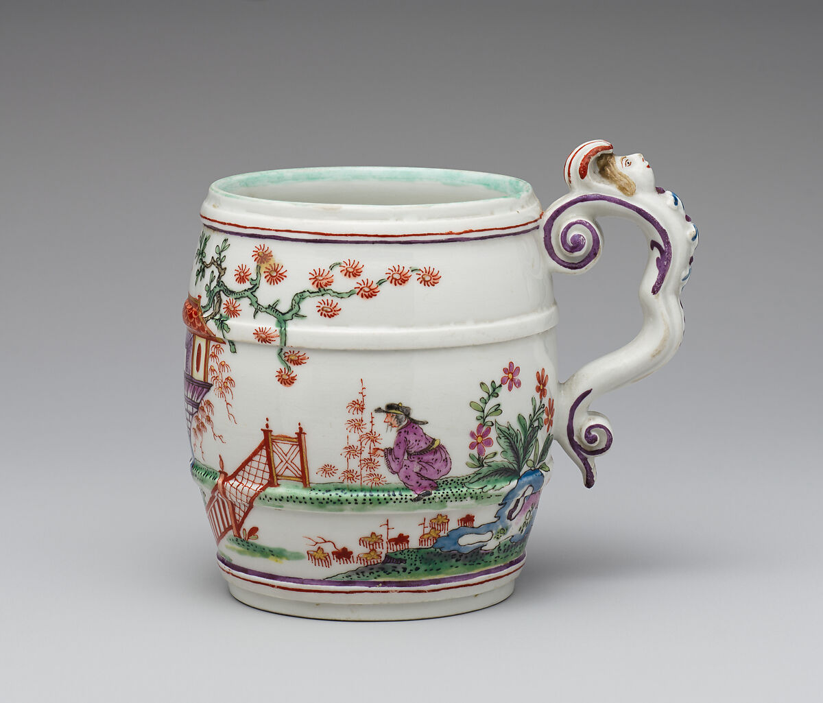Mug, Vienna, Hard-paste porcelain, Austrian, Vienna