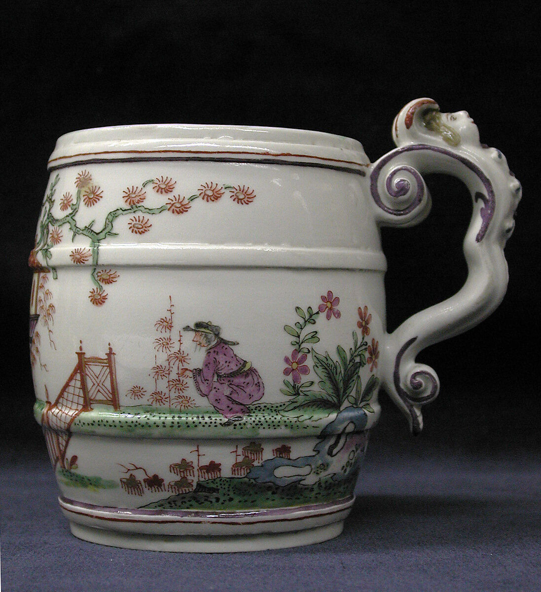 Mug, Vienna, Hard-paste porcelain, Austrian, Vienna
