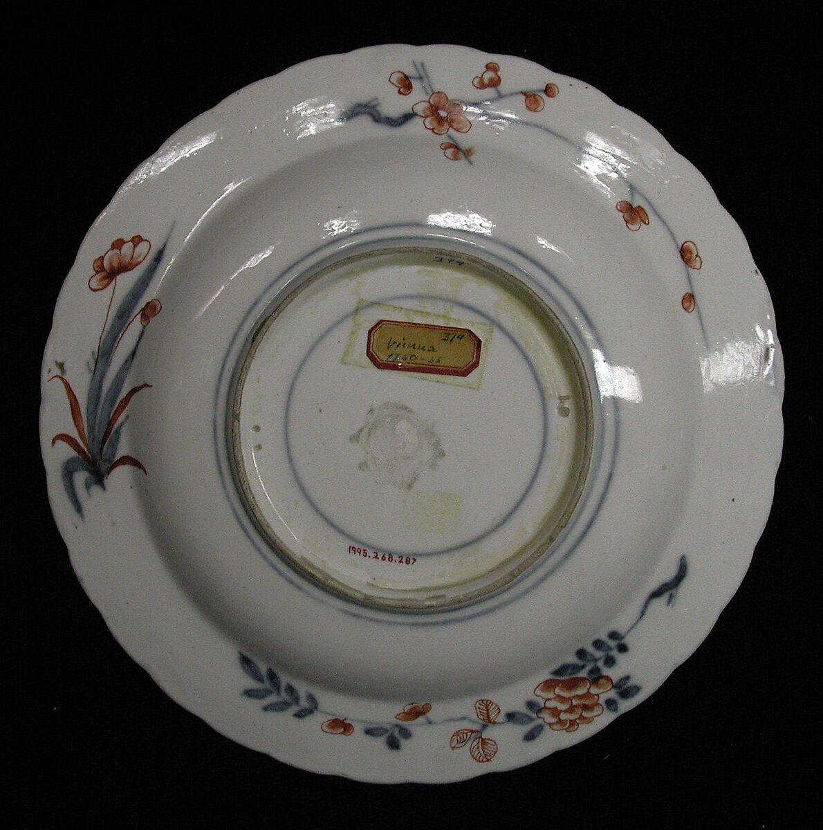 Plate, Imperial Porcelain Manufactory  (Vienna, 1744–1864), Hard-paste porcelain, Austrian, Vienna