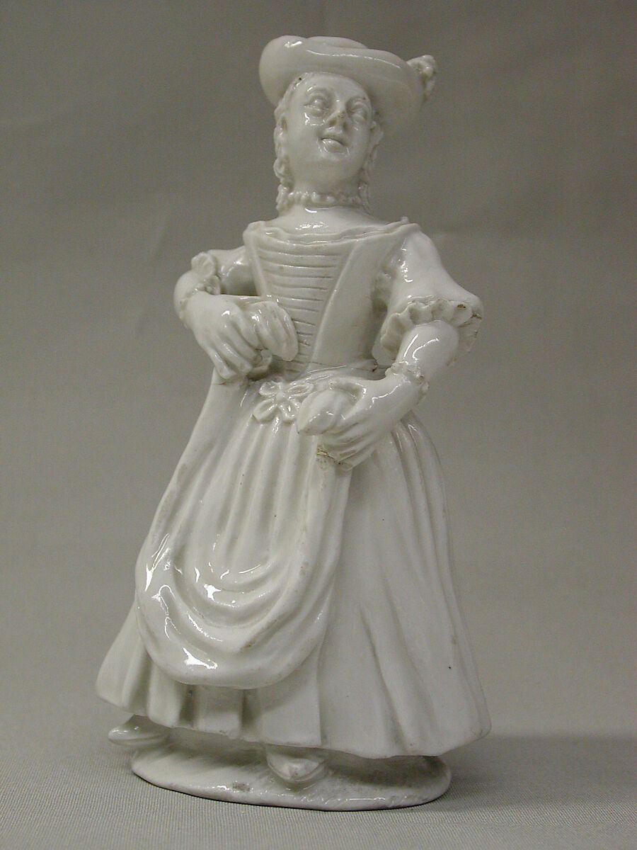 Woman, Vienna, Hard-paste porcelain, Austrian, Vienna