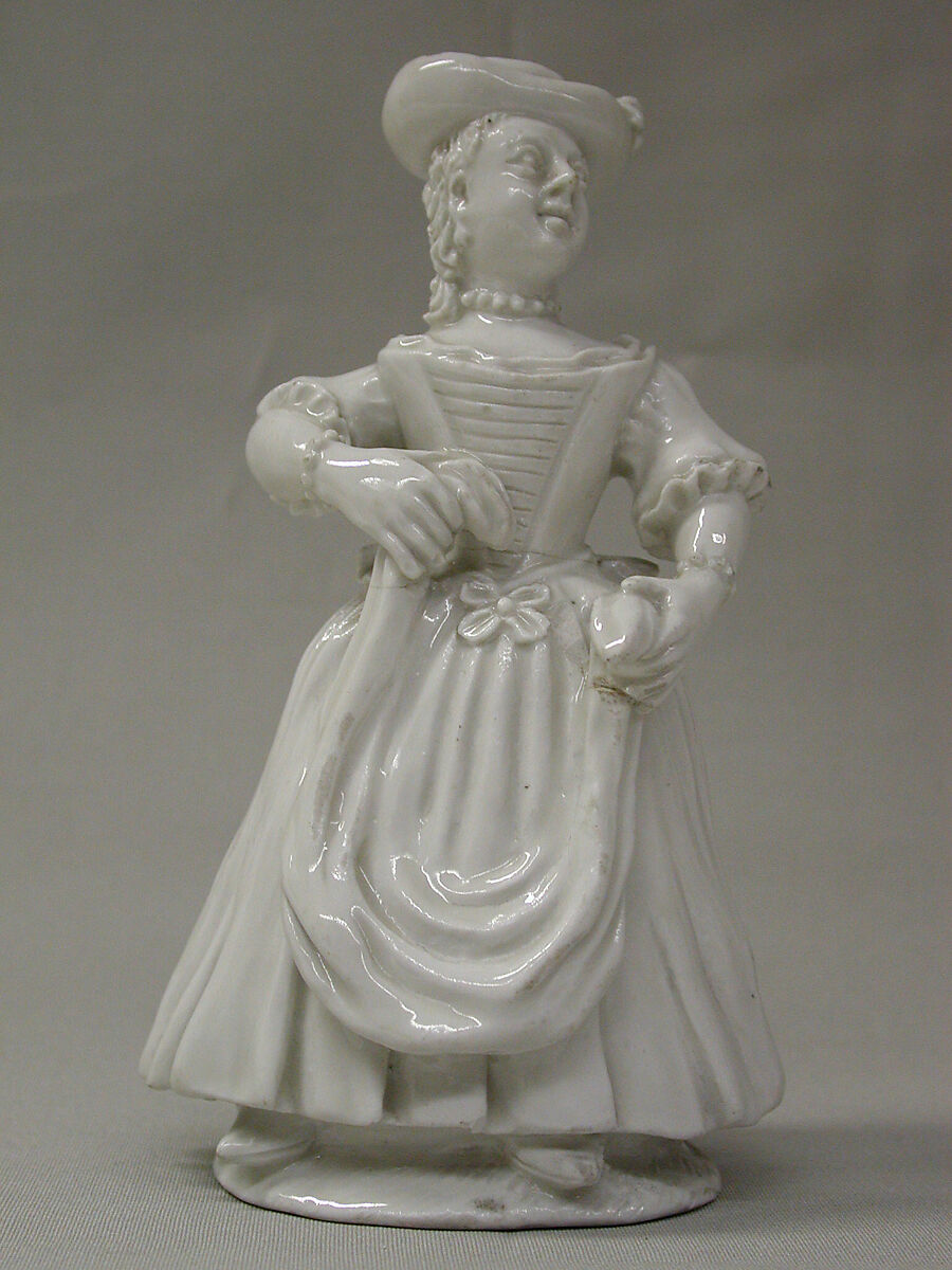 Woman, Vienna, Hard-paste porcelain, Austrian, Vienna 