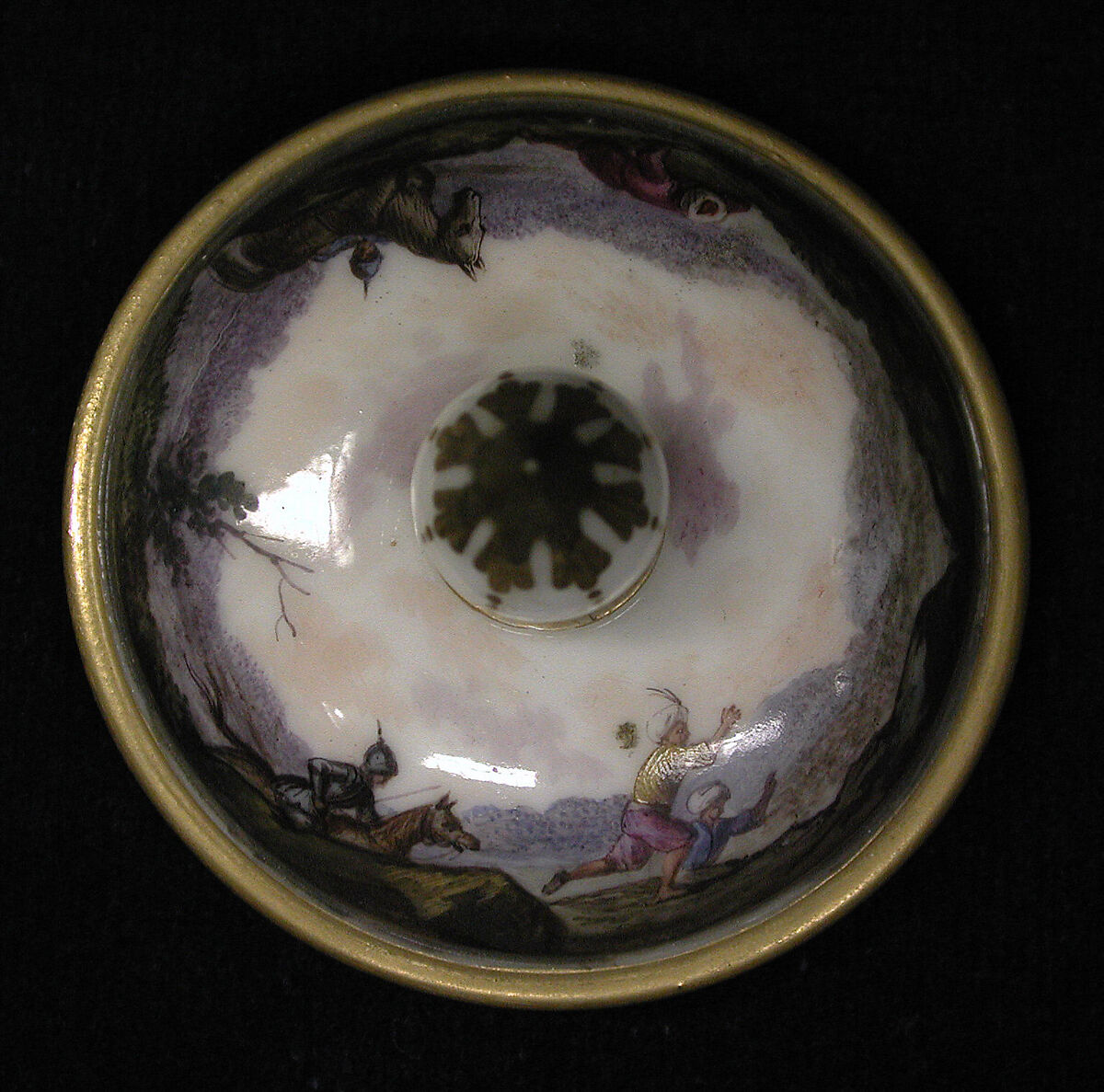 Coffeepot (part of a service), Capodimonte Porcelain Manufactory (Italian, 1740/43–1759), Soft-paste porcelain, Italian, Naples