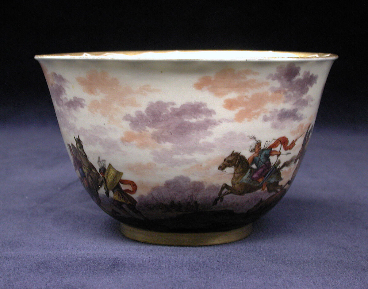 Bowl (part of a service), Capodimonte Porcelain Manufactory (Italian, 1740/43–1759), Soft-paste porcelain, Italian, Naples 