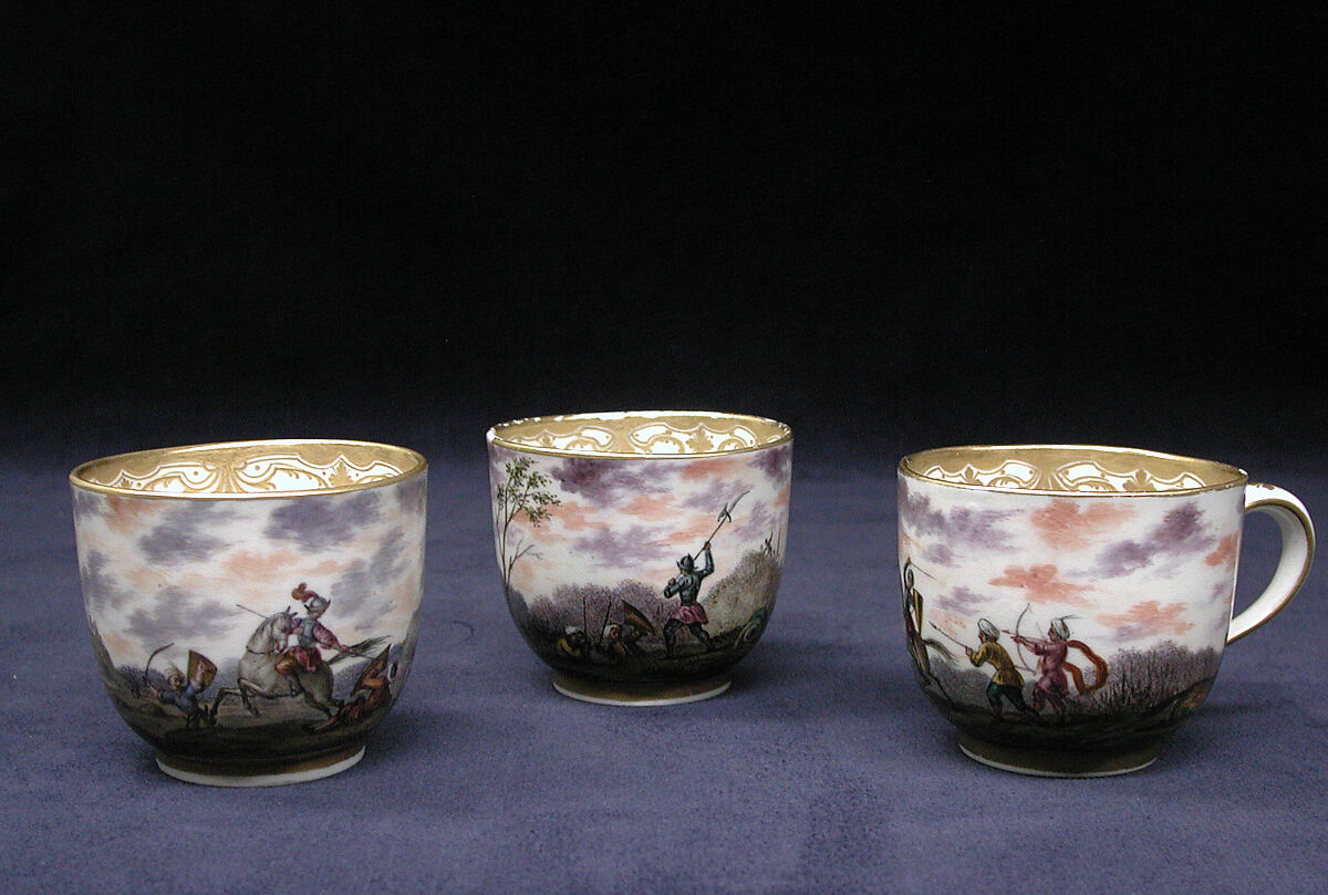 Cup (part of a service), Capodimonte Porcelain Manufactory (Italian, 1740/43–1759), Soft-paste porcelain, Italian, Naples 