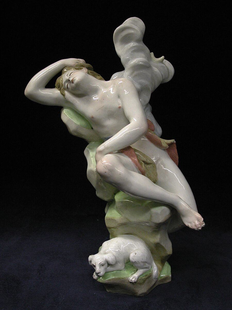 Endymion, Real Fabrica de Buen Retiro (Spanish), Soft-paste porcelain, Spanish, Madrid (Buen Retiro) 