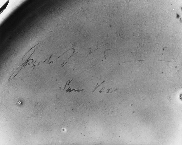 Vase (one of a pair), Possibly designed by Albert-Ernest Carrier-Belleuse (French, Anizy-le-Château 1824–1887 Sèvres), Lead- and tin-glazed earthenware, British, Etruria, Staffordshire