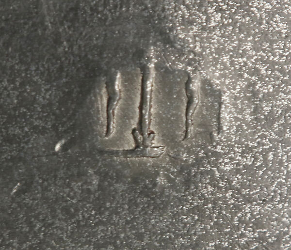 Plate, Jules-Paul Brateau (French, 1844–1923), Pewter, French, Paris