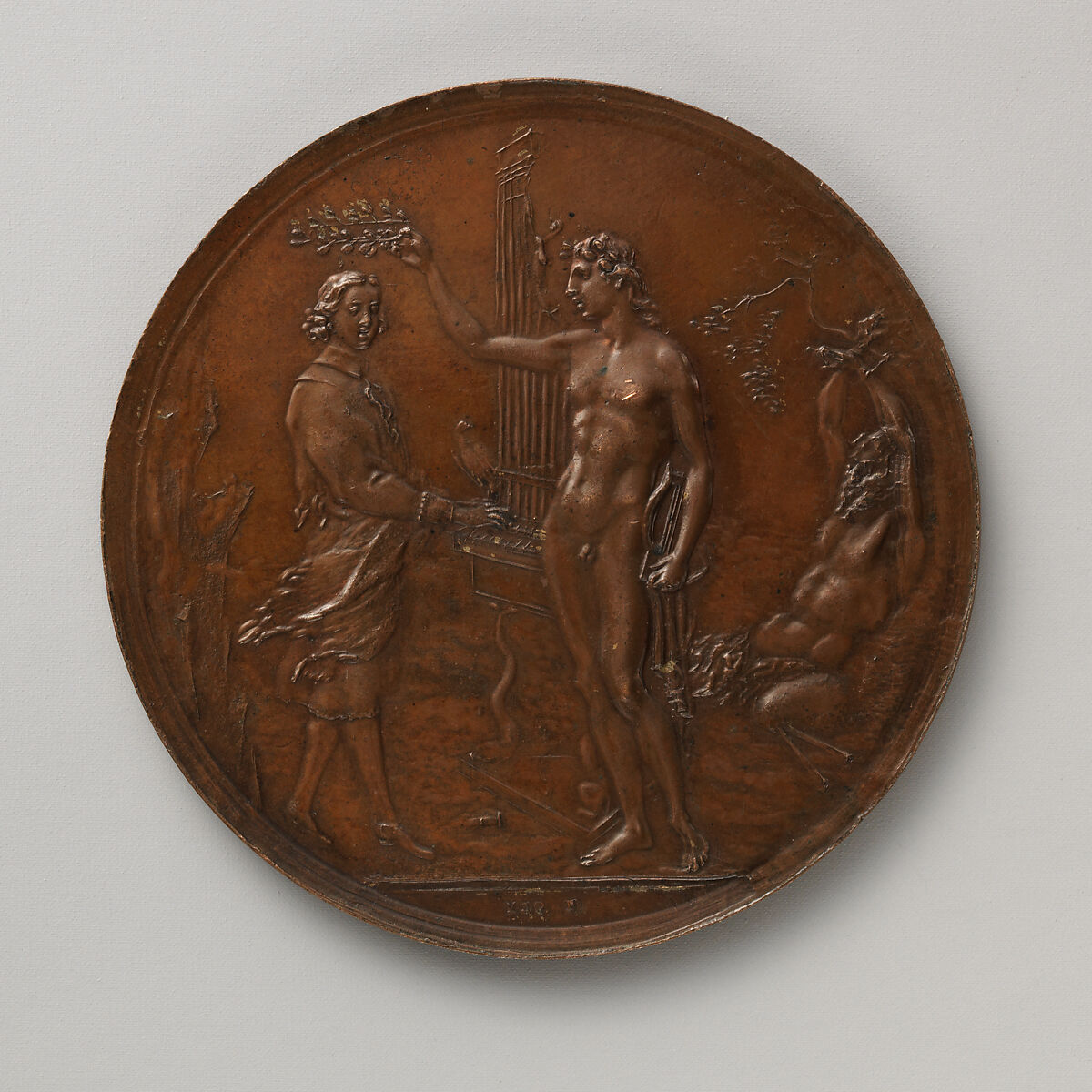 Academy of Ancient Music, Medalist: Richard Yeo (British, ca. 1720–1779 London), Bronze, British 