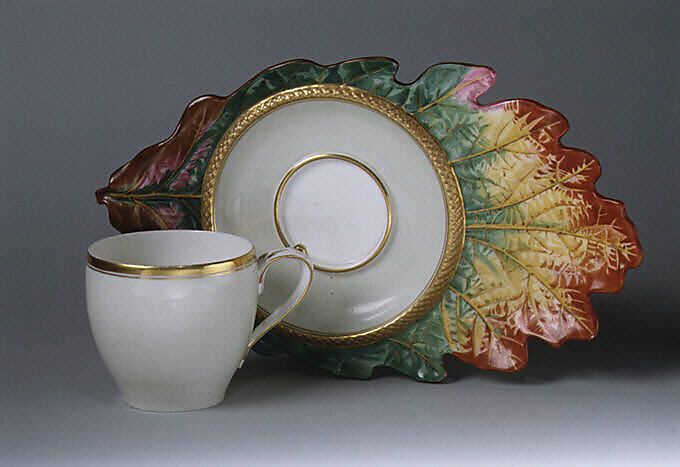 Cup and saucer, Copeland (British, 1833–1970), Bone china, British, Stoke-on-Trent, Staffordshire 