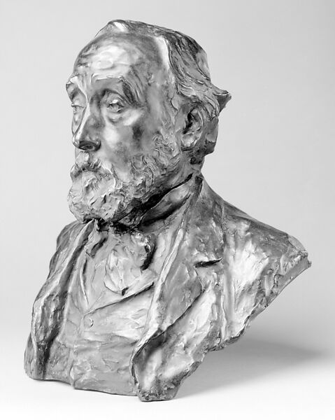 Edgar Degas at the age of 72, Paul Paulin (French, Chamalières 1852–1937 Paris), Bronze, French