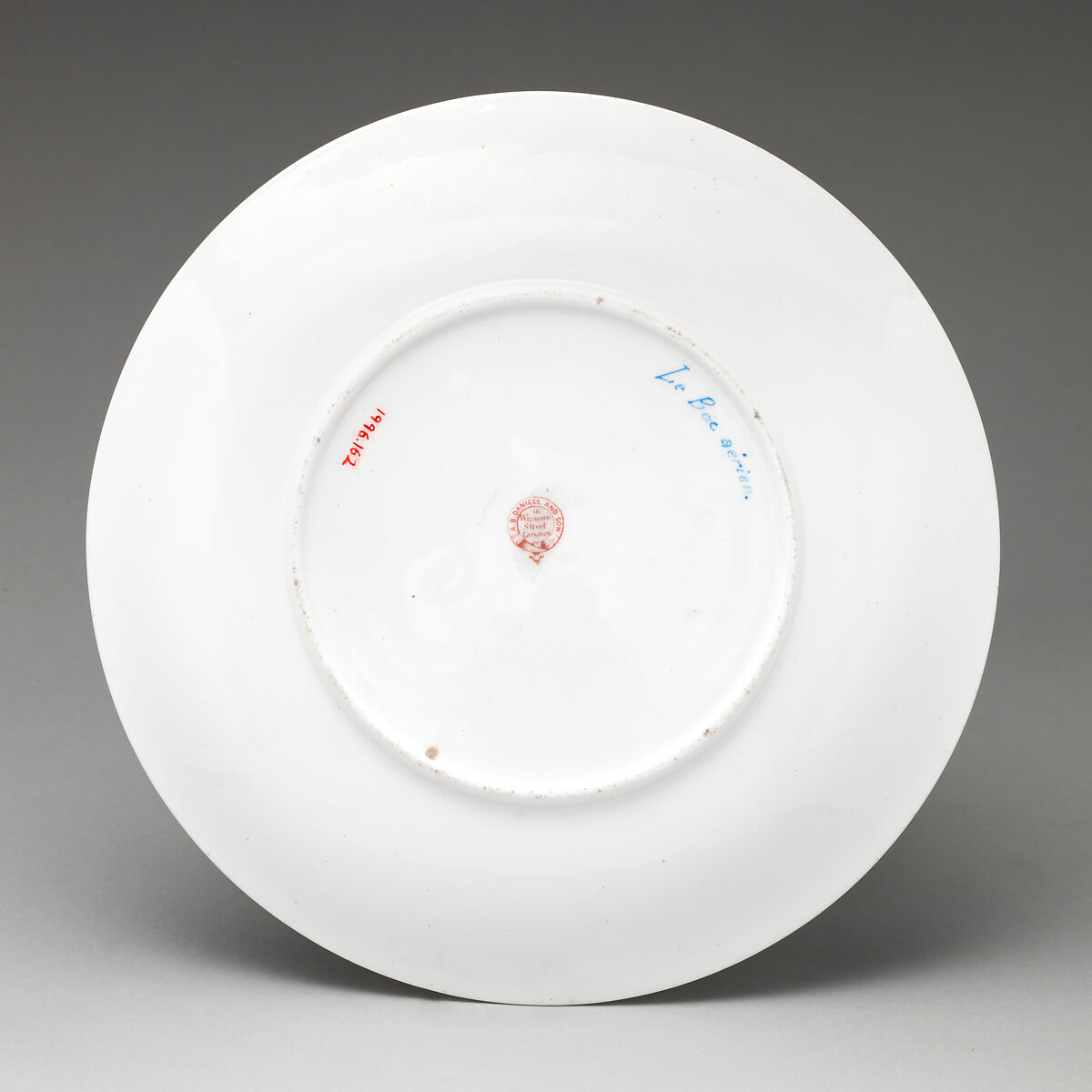 Le Bac Aerien, Worcester factory (British, 1751–2008), Bone china, British, Worcester