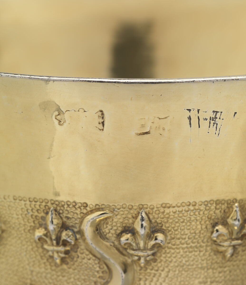Chalice à soleil, Gilded silver, French, Paris