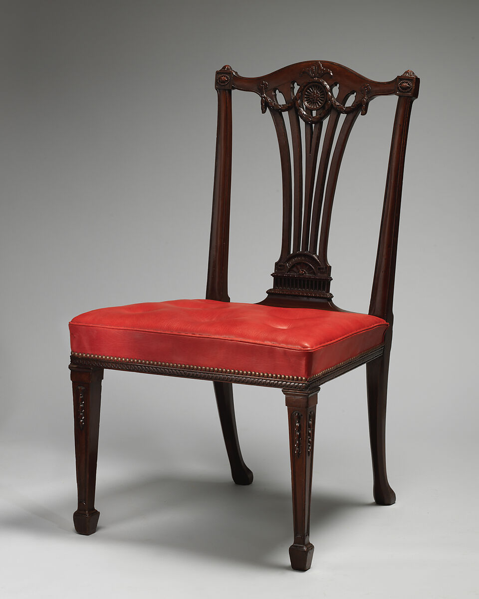 Robert Adam - Set of fourteen side chairs - British - The Met