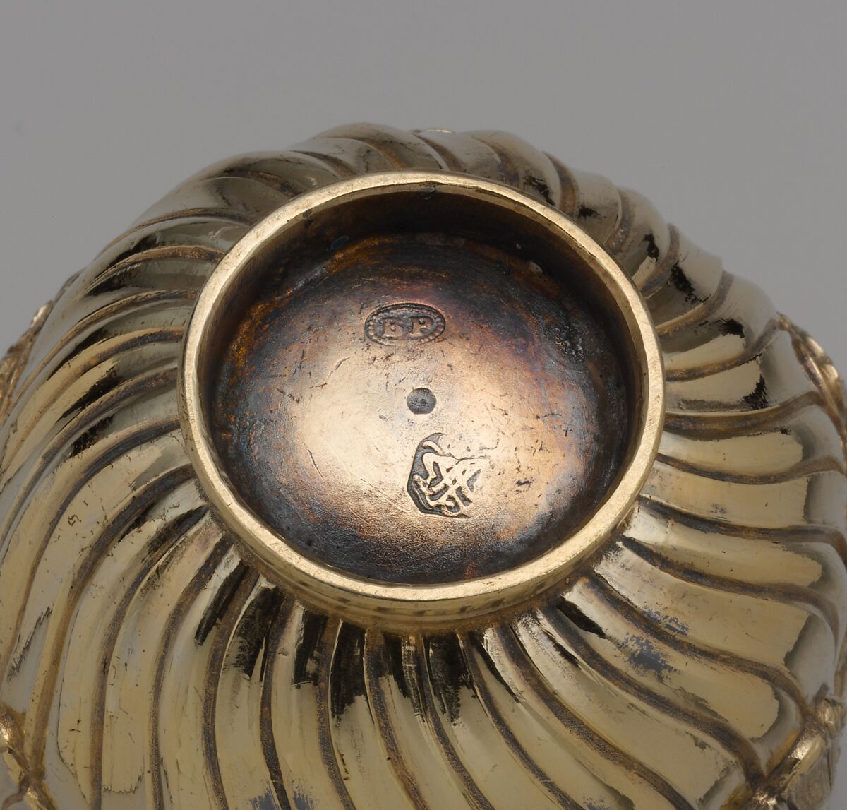 Inkstand, Design attributed to Francesco Ladatte (Italian, Turin 1706–1787 Turin), Silver gilt, Italian, Turin