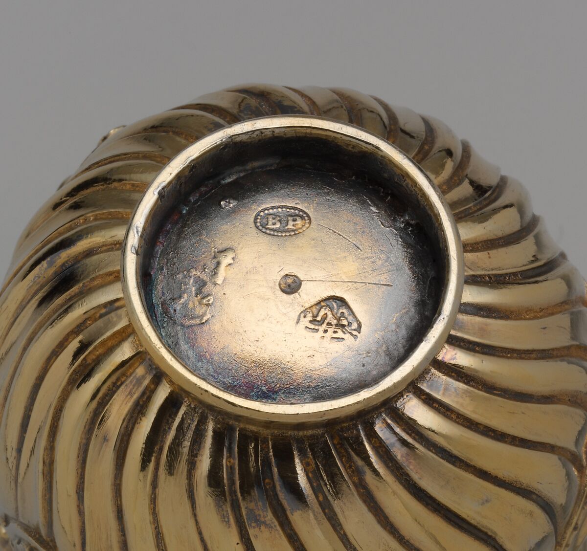 Inkstand, Design attributed to Francesco Ladatte (Italian, Turin 1706–1787 Turin), Silver gilt, Italian, Turin