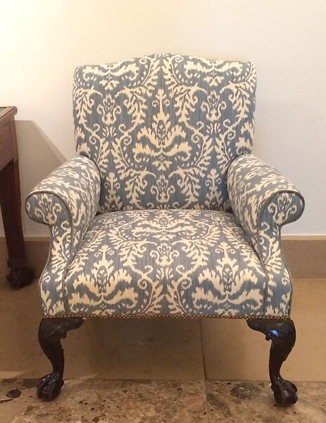Pair of armchairs, Wood, British 