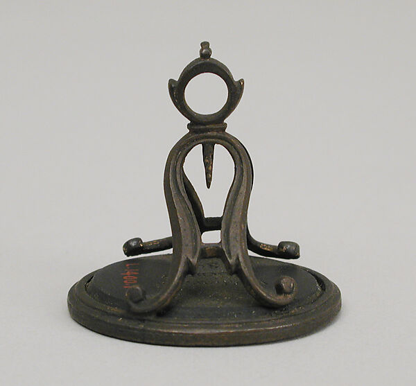 Intaglio, Wedgwood and Co., Black basalt, British, Staffordshire