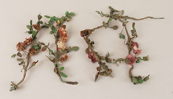 Spray of artifical flowers