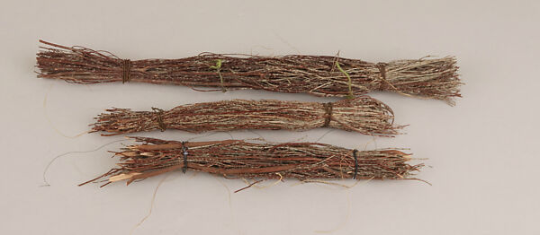 Three bundles of thatch