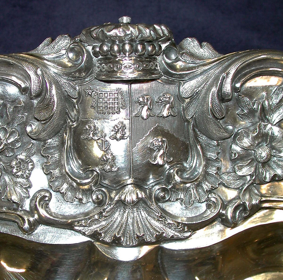 Salver, Silver, British, London
