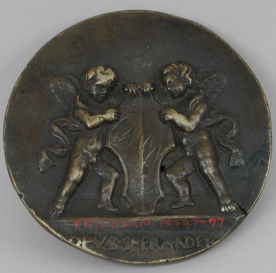 Medal, Savelli Sperandio (Italian, Mantua 1425?–?1504 Venice), Bronze, possibly Italian