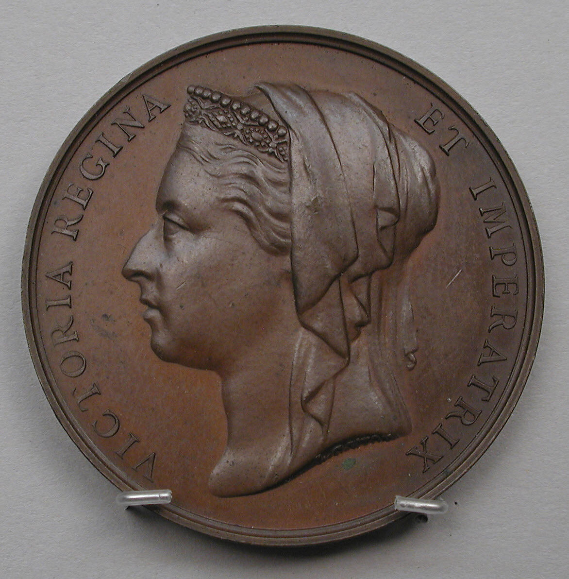 The Egyptian Medal, granted to the Army in Egypt in 1882, Medalist: Leonard Charles Wyon (British, London 1826–1891 London), Bronze, British