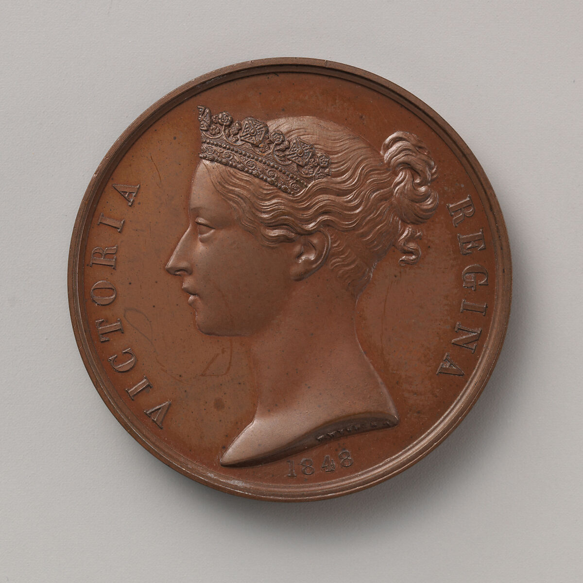 The Peninsular War Medal, Medalist: William Wyon (British, Birmingham 1795–1851 Brighton), Bronze, British 