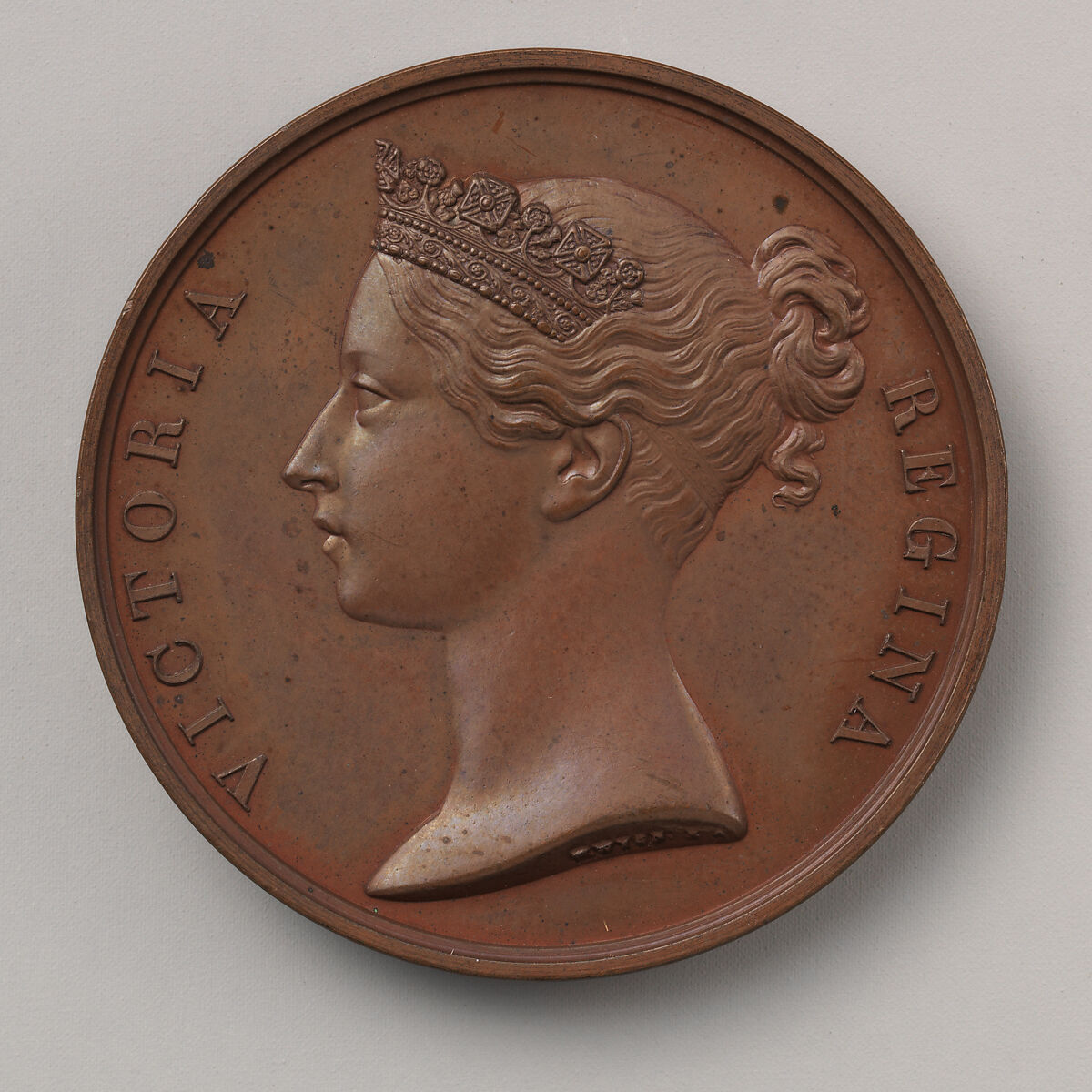 The Sutlej Medal (1845-6), William Wyon (British, Birmingham 1795–1851 Brighton), Bronze, British 