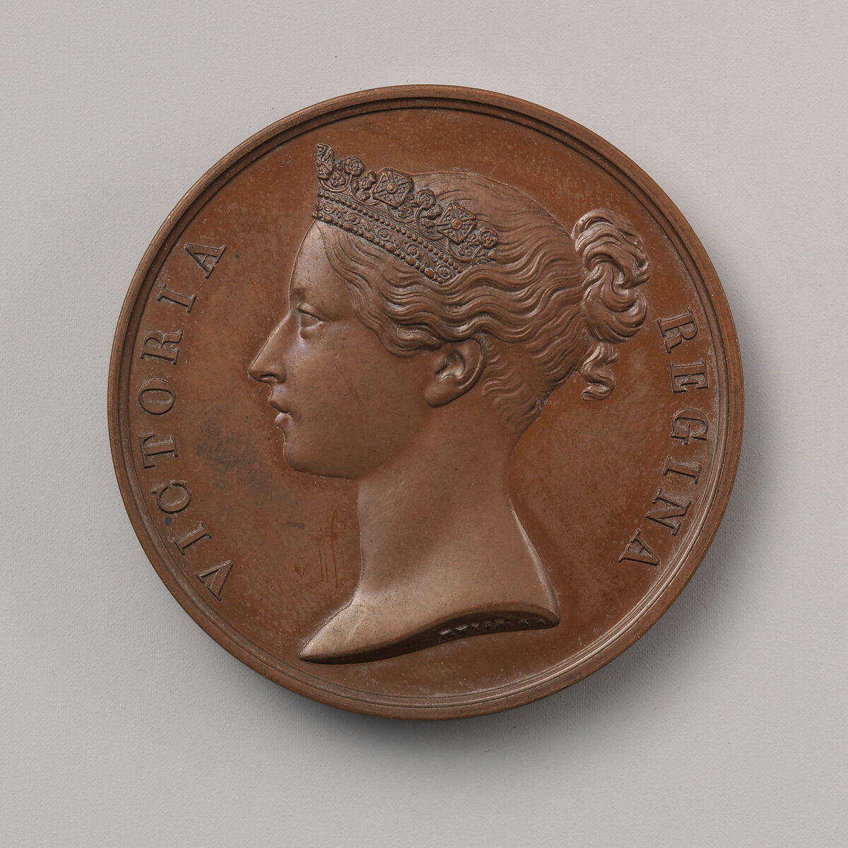 The Mutiny Medal, Medalist (obverse): William Wyon (British, Birmingham 1795–1851 Brighton), Bronze, British 