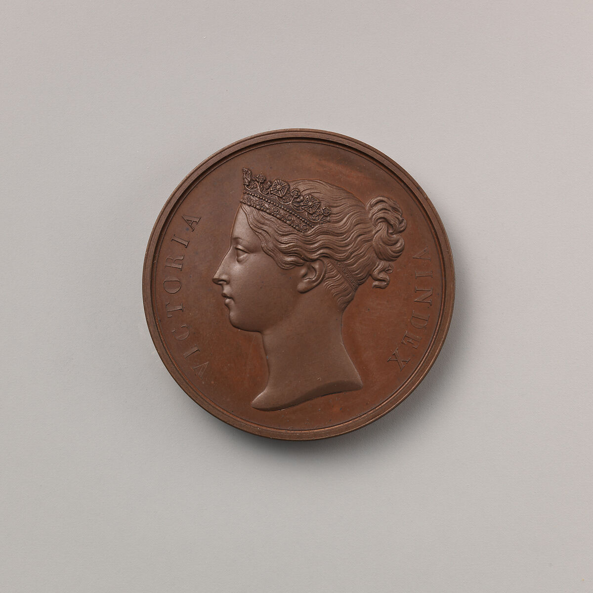 Fourth Form of the Afghanistan Medal, 1842, Medalist: William Wyon (British, Birmingham 1795–1851 Brighton), Bronze, British 