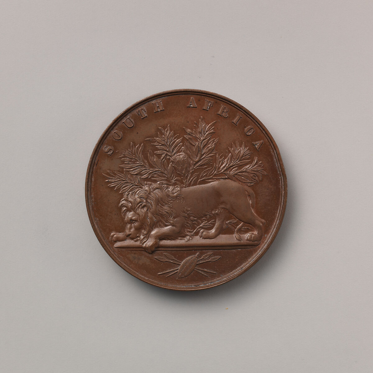 The South African Medal, Issued for the Campaigns of 1877–79, Medalist: William Wyon (British, Birmingham 1795–1851 Brighton), Bronze, British