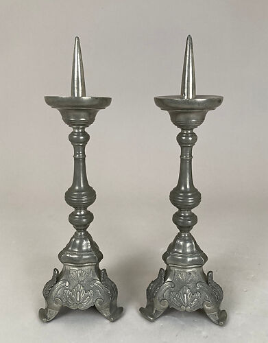 Pair of altar candlesticks