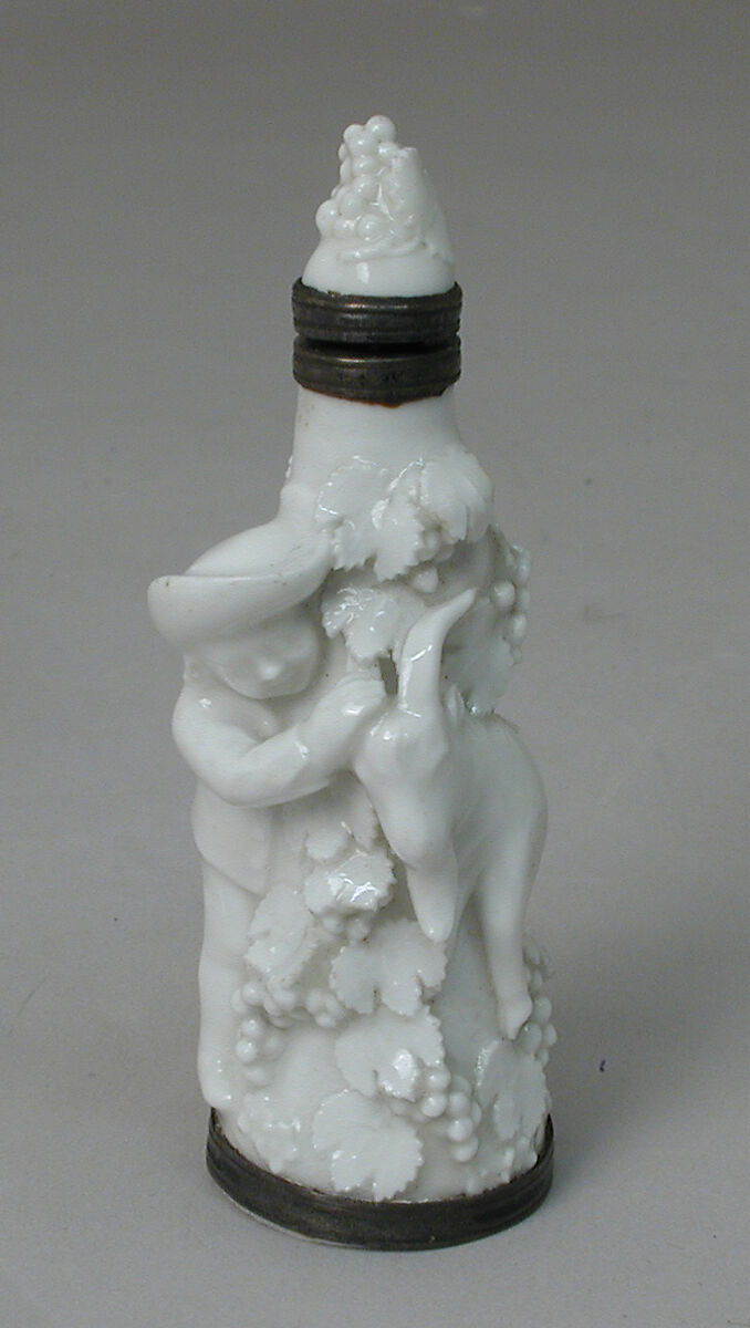 Scent bottle, Hard-paste porcelain, German 